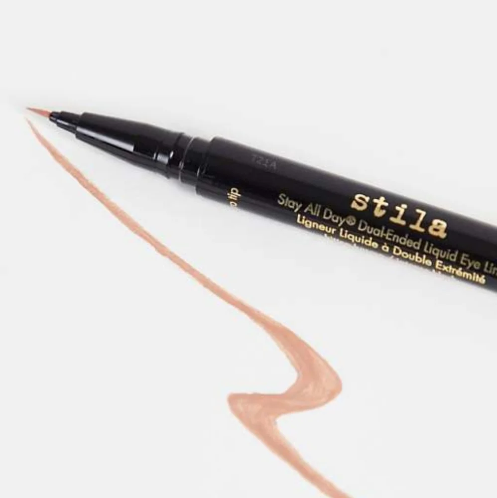 KITTEN KOSMO and INTENSE BLACK NIB Stila Stay All Day Dual Ended Liquid Eyeliner
